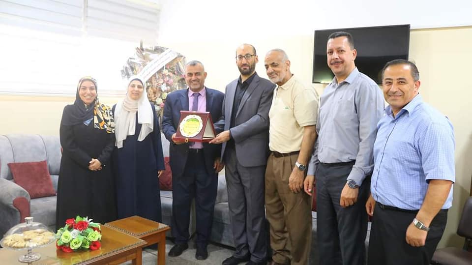 وفد من الجامعة الإسلامية فرع الجنوب يزور مديرية التربية والتعليم شرق محافظة خان يونس